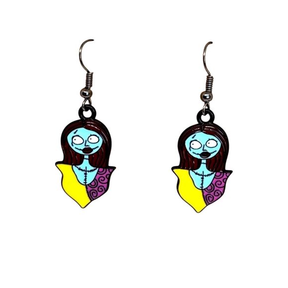 Jewelry - Halloween Enamel Sally Earrings #2026